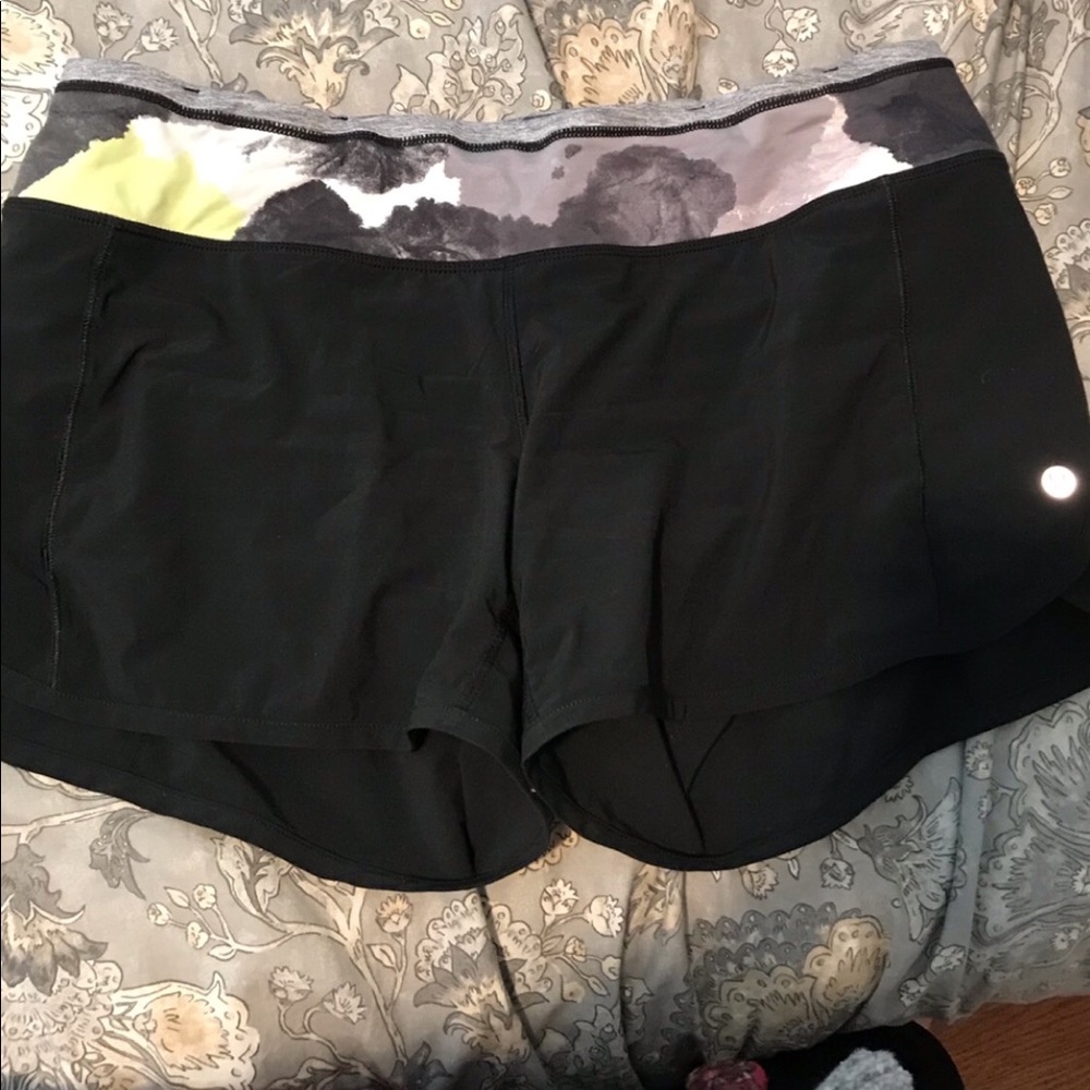 Black Lululemon shorts